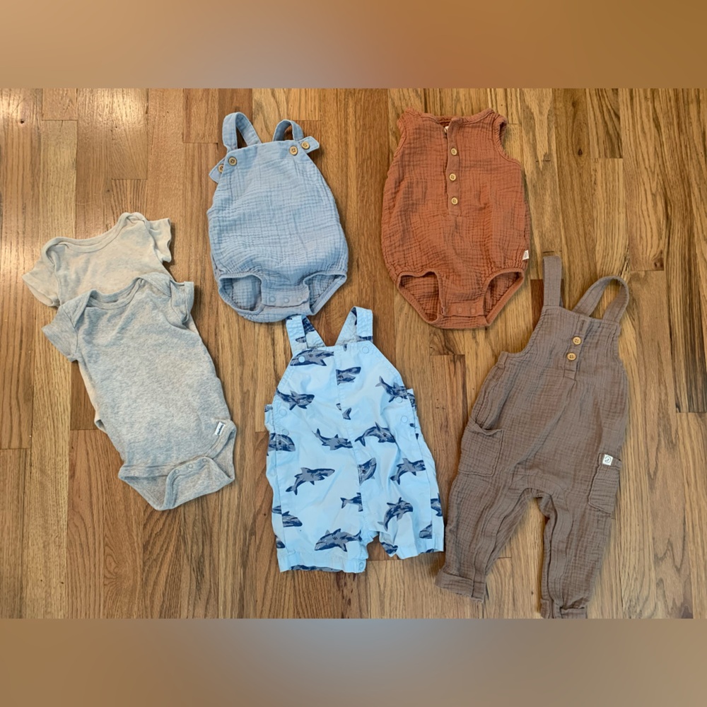 Baby overall bundle 9mo